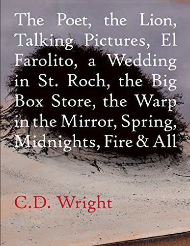 The Poet, the Lion, Taking Pictures, El Farolito, a Wedding in St. Roch, the Big Box Store, the Warp in the Mirror, Spring Midnights, Fire &amp; All by C. D. Wright