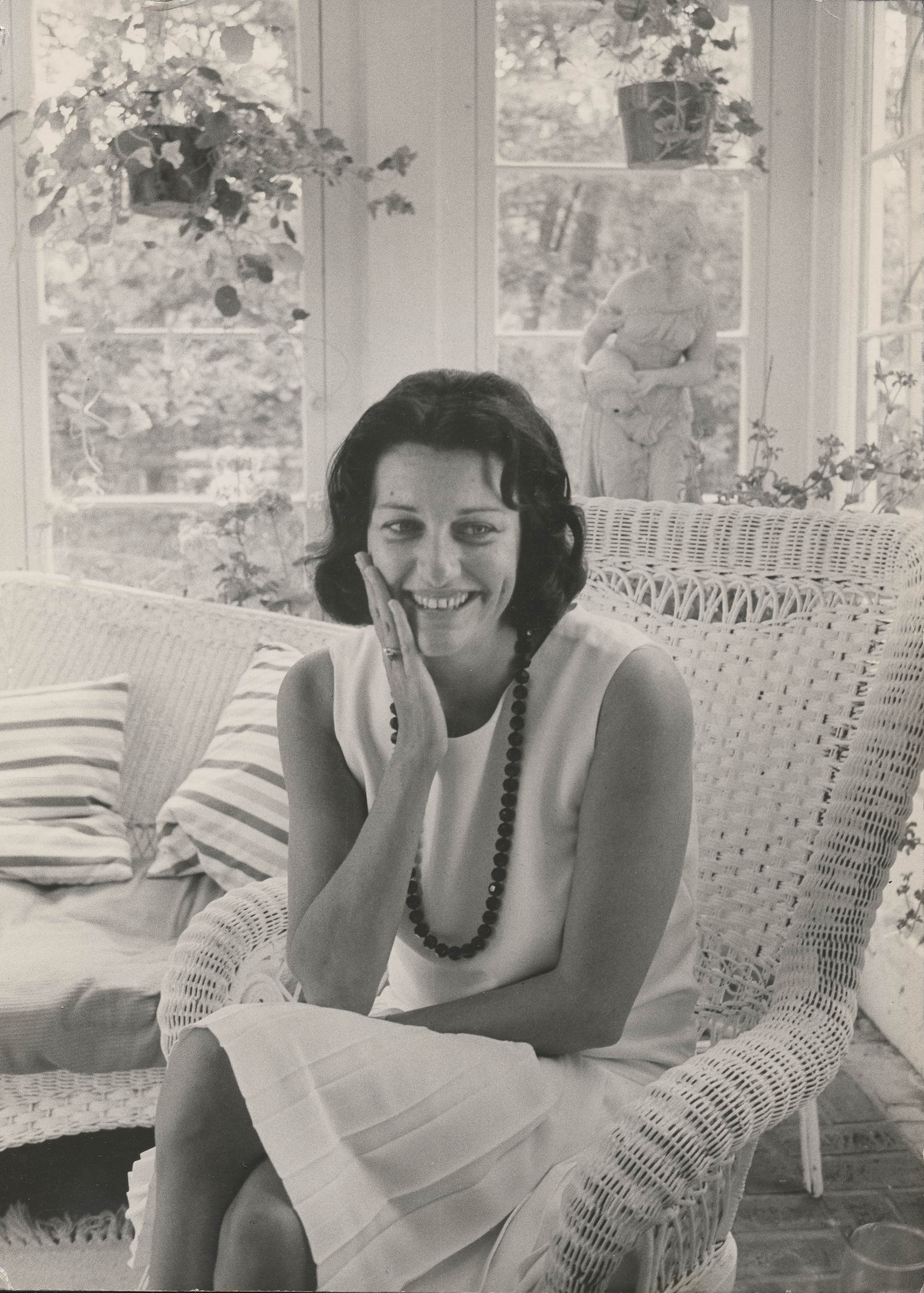 Anne Sexton, Duxbury, Massachusetts, 1968. Photograph by Rollie McKenna. © Rosalie Thorne McKenna Foundation.