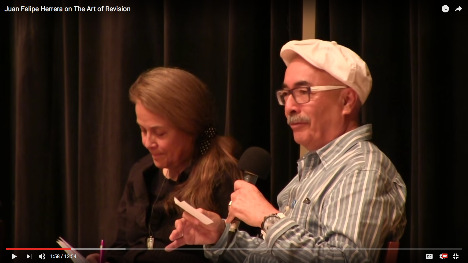 Juan Felipe Herrera on the Art of Revision