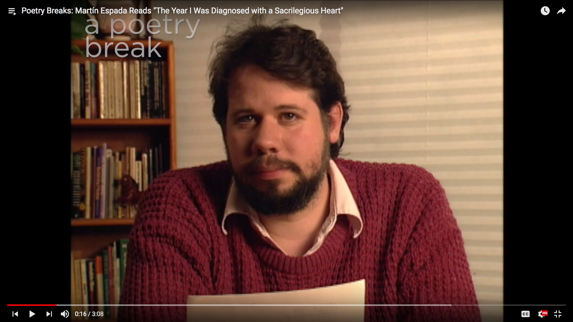 Poetry Breaks: Martín Espada